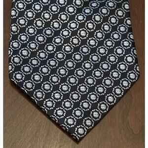 Dc By Daniel Craig Black 100% Silk Men’s Neck Tie Made In China